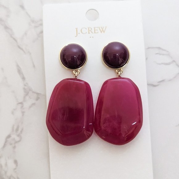 J. Crew Factory Jewelry - J.Crew Factory Statement Stone Drop Earrings